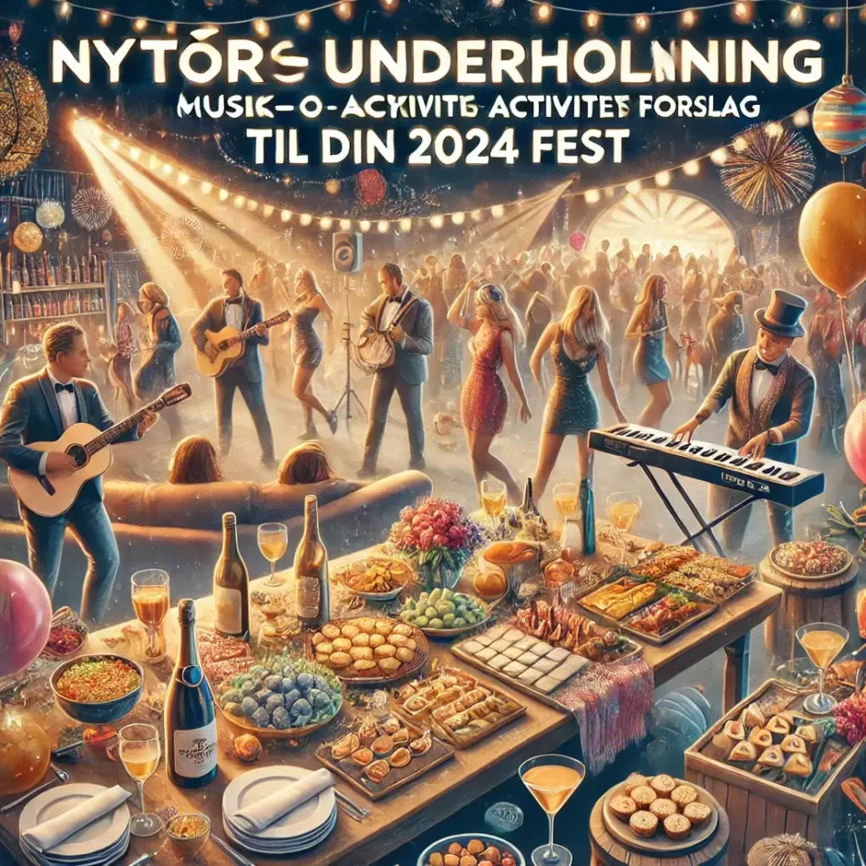 Nytårsunderholdning: Musik- og Aktivitetsforslag til Din 2024 Fest